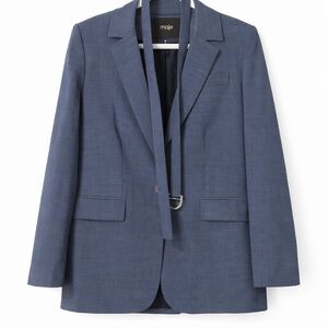 Maje Wool Suit (Blazer EU size 38 + Pants Size 36), fits US size 4-6, $150